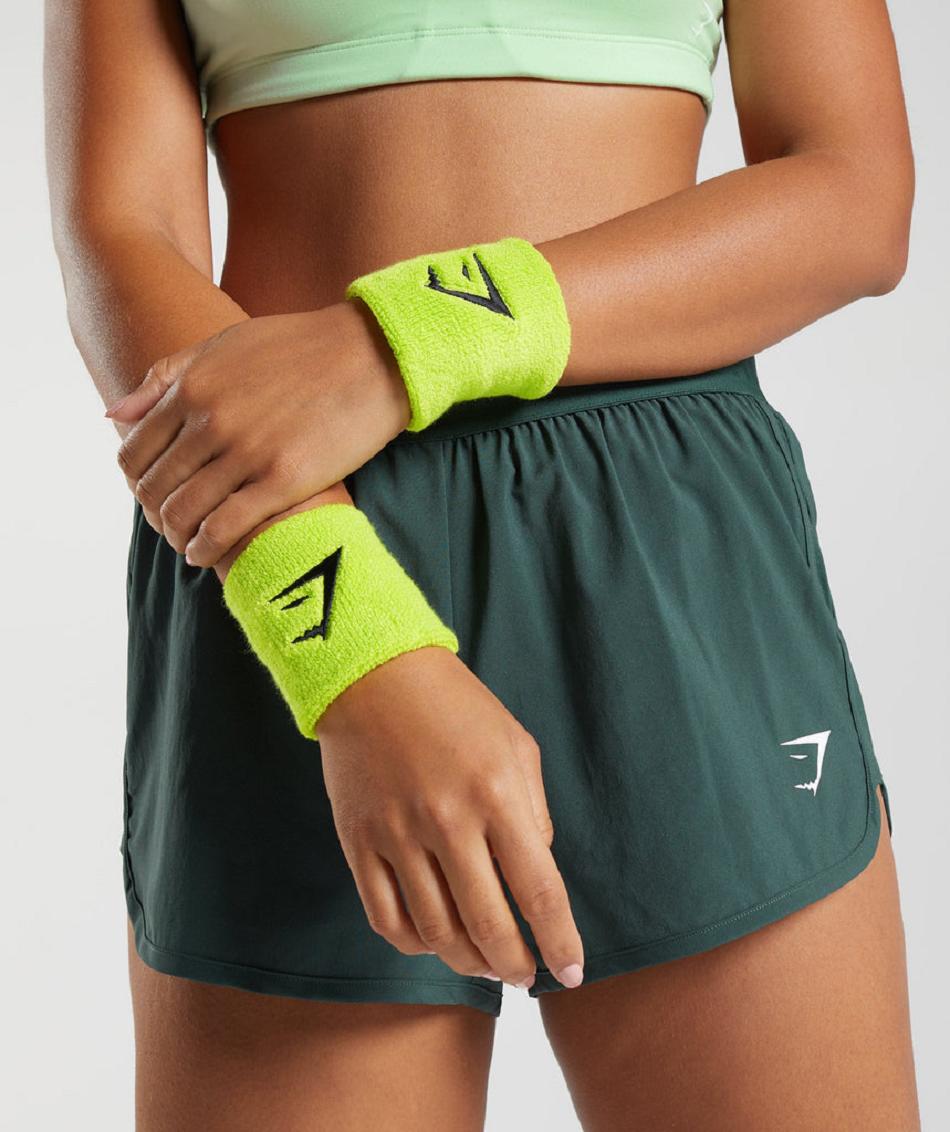 Equipo Gymshark Sharkhead Sweat Bands Accessories Verde | CO 4291FDN